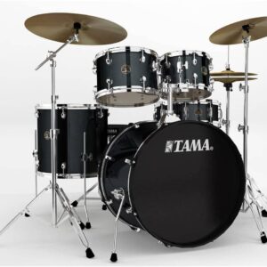 BATERIA TAMA STAGESTAR SG52KH5-BK NEGRA CON BASES Y SILLA