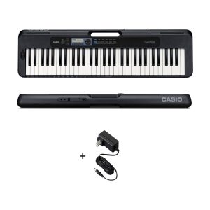 Alternative view of TECLADO CASIO CT-S300 CON ADAPTADOR