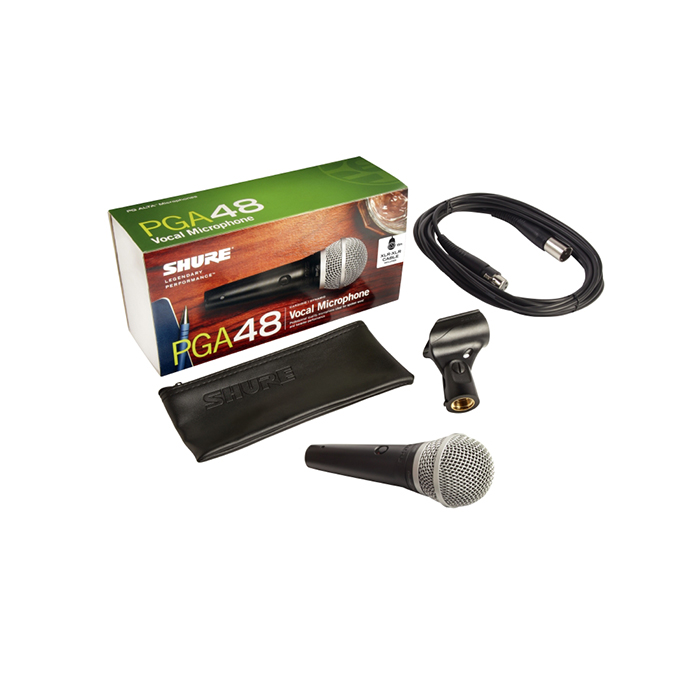MICROFONO SHURE DINAMICO CARDIOIDE PGA48 - Imagen 3