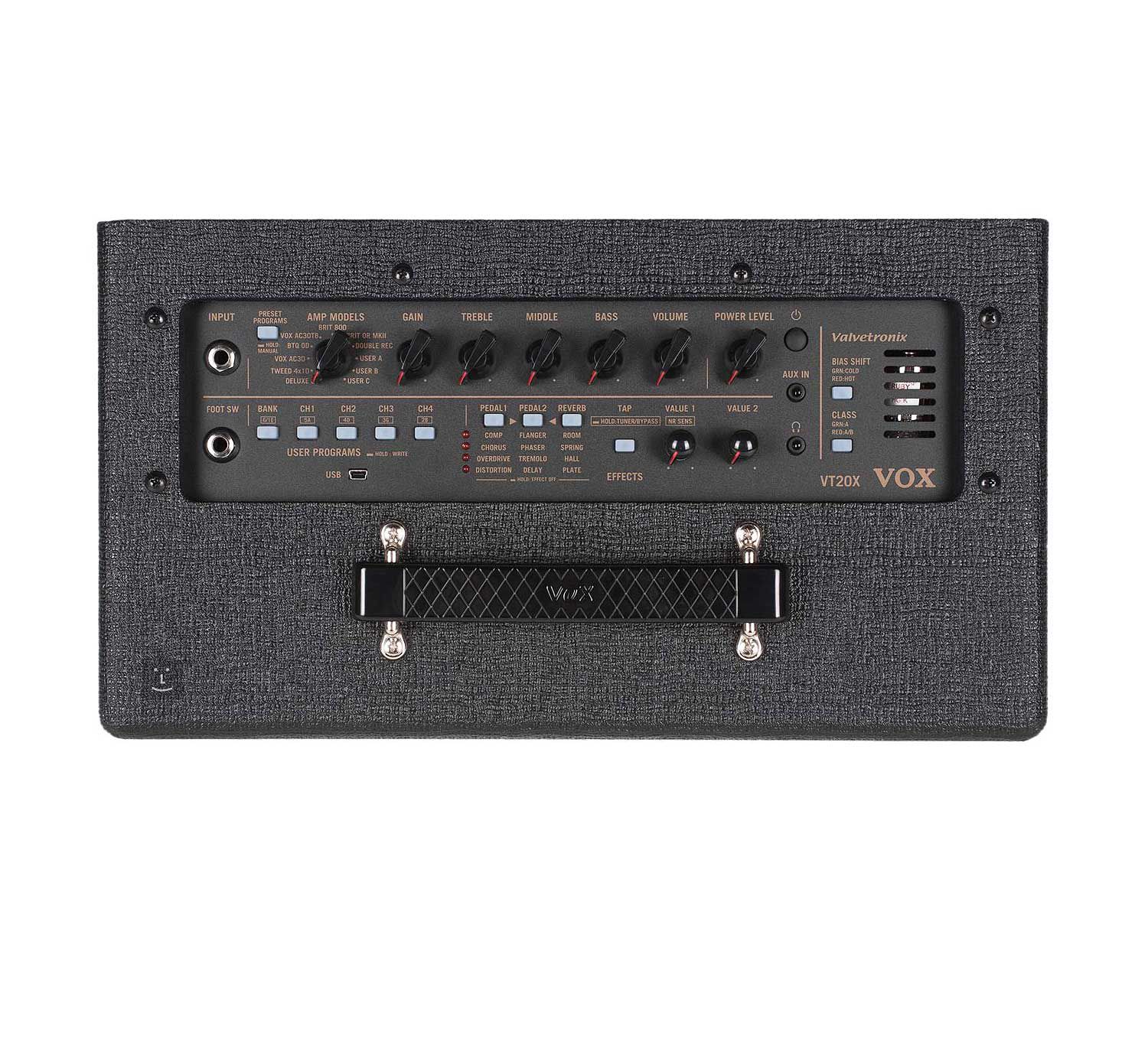 AMPLIFICADOR PARA GUITARRA VOX VT20X 20W - Imagen 2