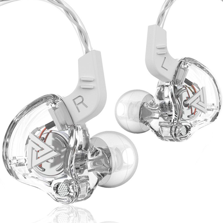 INEARS QKZ AK6 TRANSPARENTE- CON ESTUCHE