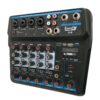 MIXER PRO DJ U6 EFECTO USB/BLUE