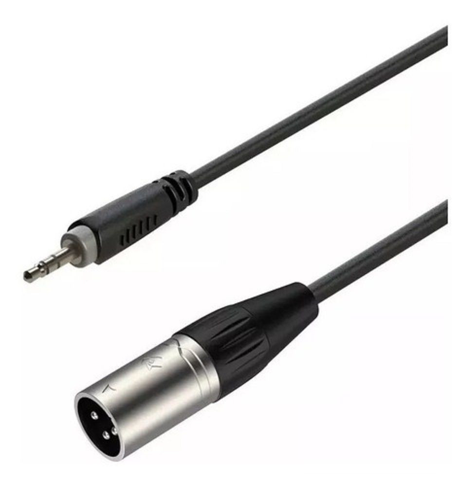 CABLE ROXTONE RACC425L 6-PB XLR MACHO - 3.5 ST