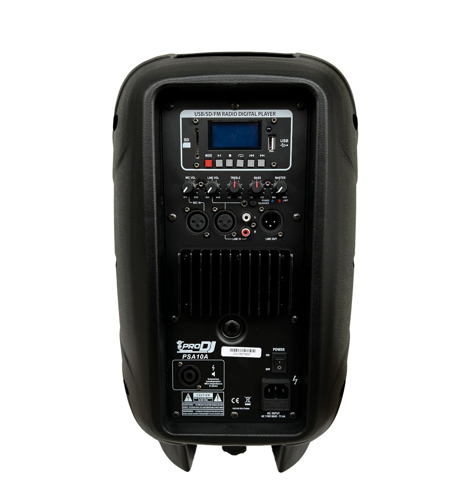 CABINA ACTIVA PRO DJ PSA10A - Imagen 2