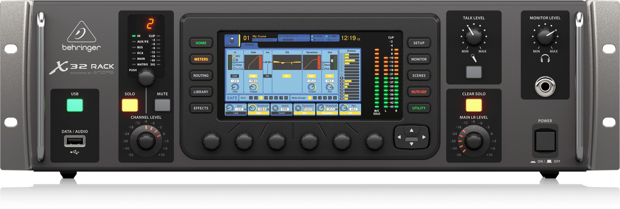 CONSOLA DIGITAL BEHRINGER X32 RACK - Imagen 2