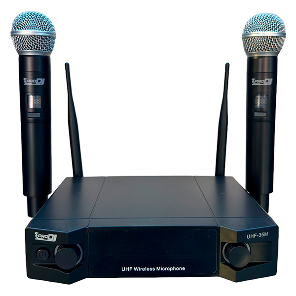 MICROFONO PRO DJ UHF-35M