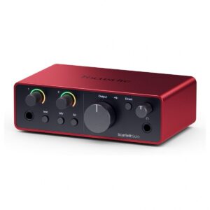 INTERFAZ DE AUDIO FOCUSRITE SCARLETT SOLO 4TH GEN
