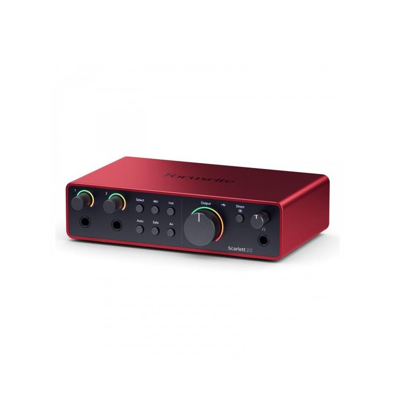 INTERFAZ DE AUDIO FOCUSRITE SCARLETT 2I2 4TH GEN