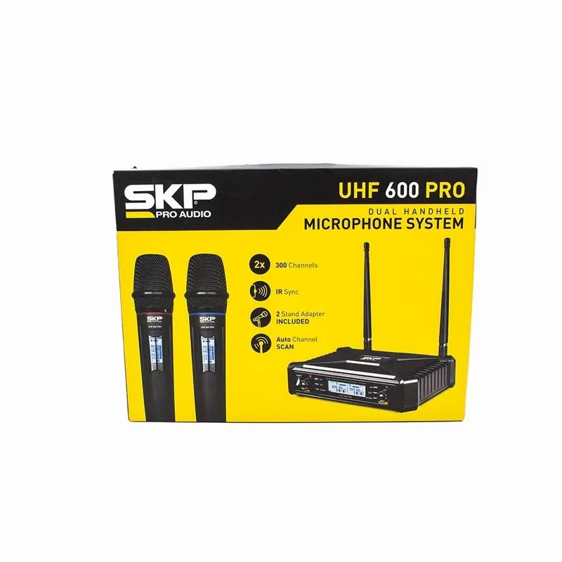 SKP MICROFONO INALAMBRICO 600 PRO