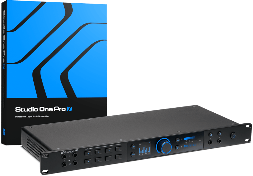 INTERFACE PARA GRABACION PRESONUS QUANTUM HD 8