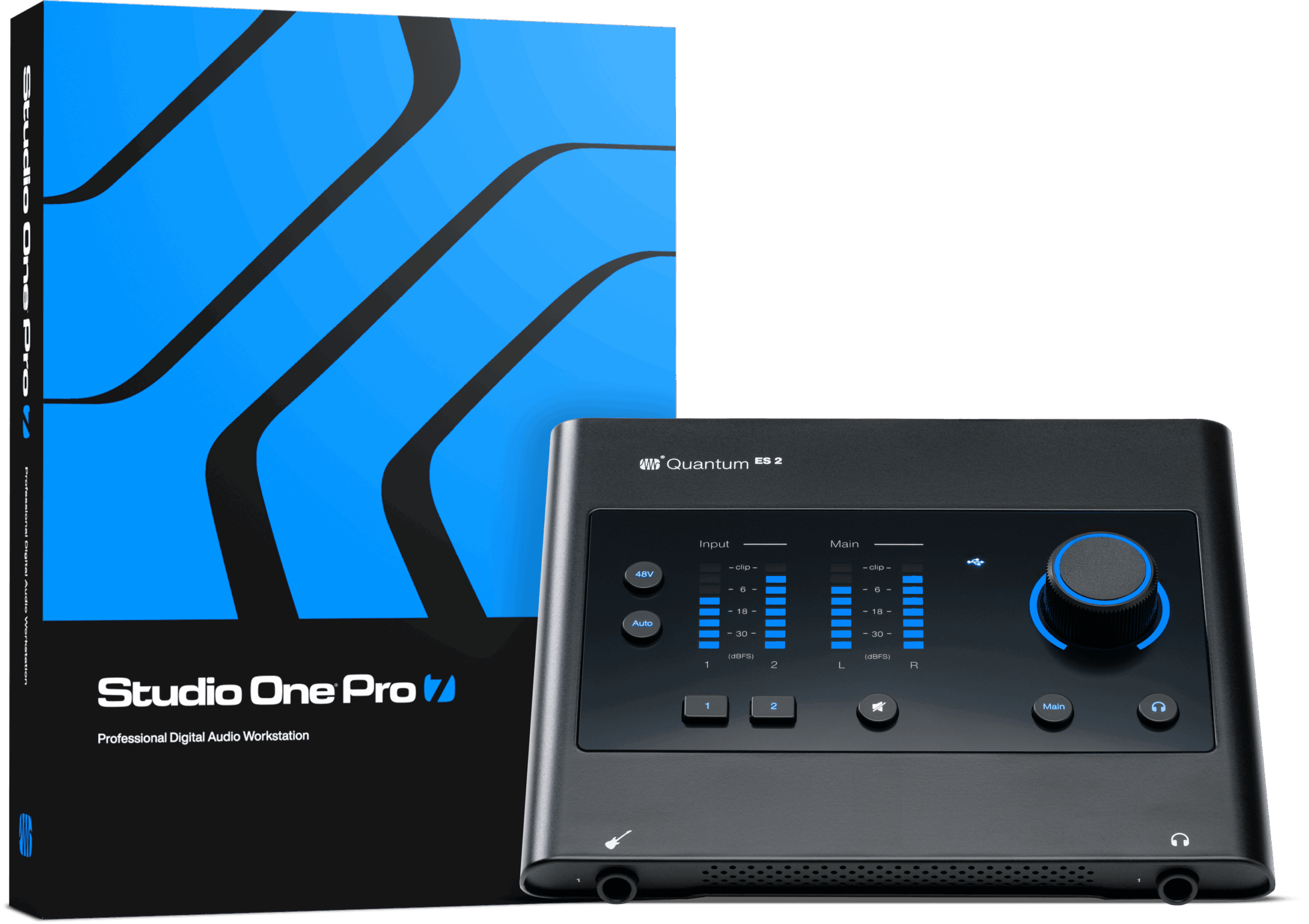 INTERFACE PARA GRABACION PRESONUS QUANTUM ES 2