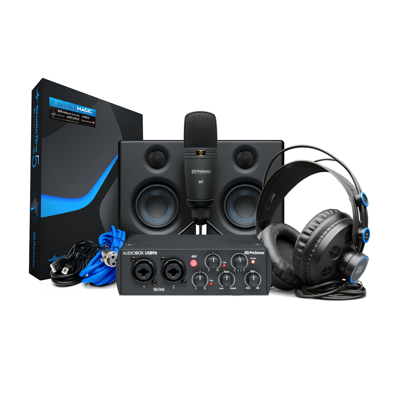 KIT PARA GRABACION PRESONUS ABOX96K ULTIMATE 25t