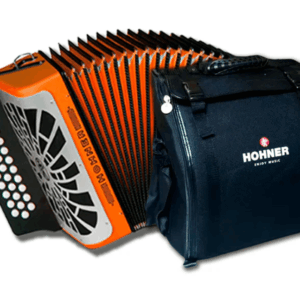 Alternative view of ACORDEON HOHNER REY VALLENATO ADG NARANJA