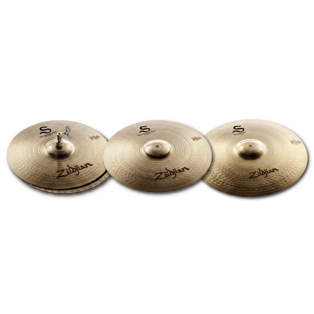 SET DE PLATILLOS ZILDJIAN S 14", 16", y 20"