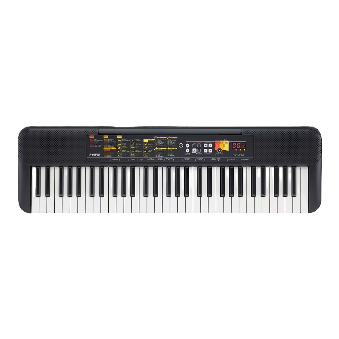 KIT TECLADO YAMAHA PSR F52 + ESTUCHE + BASE SENCILLA - Imagen 2