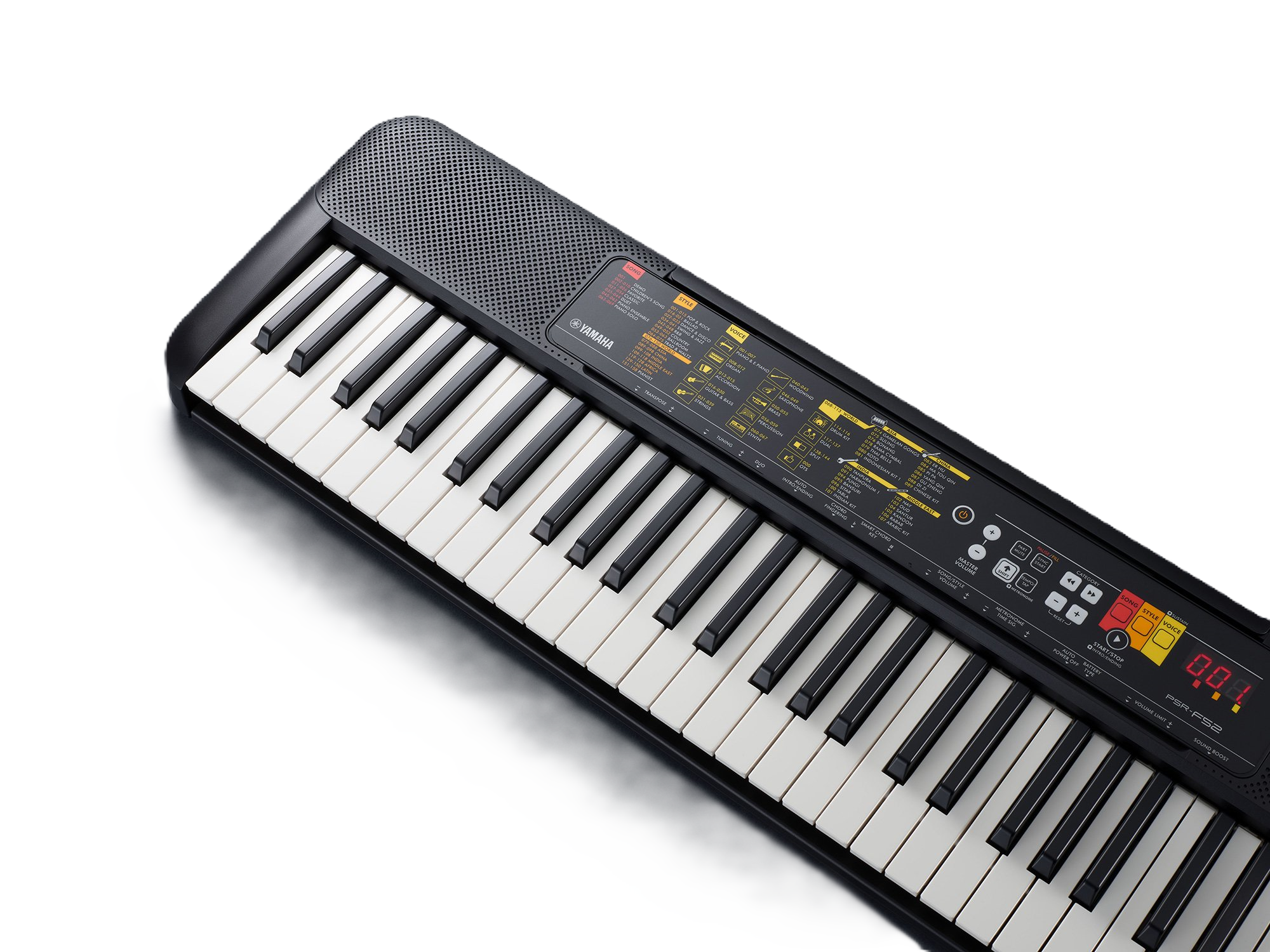 KIT TECLADO YAMAHA PSR F52 + ESTUCHE + BASE SENCILLA - Imagen 3