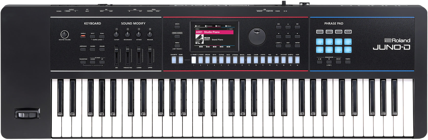 SINTETIZADOR ROLAND JUNO D6 - Imagen 3