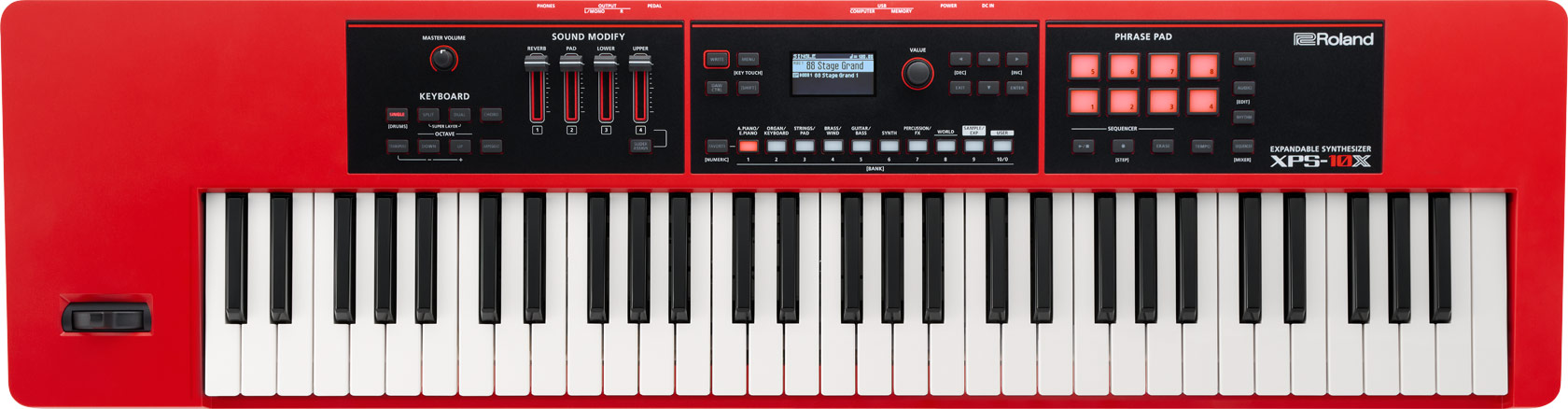SINTETIZADOR ROLAND XPS-10X ROJO - Imagen 2