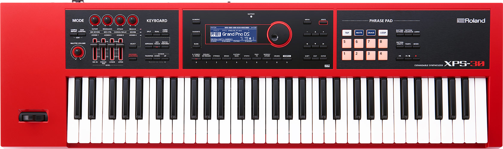 SINTETIZADOR ROLAND XPS-30 ROJO - Imagen 3