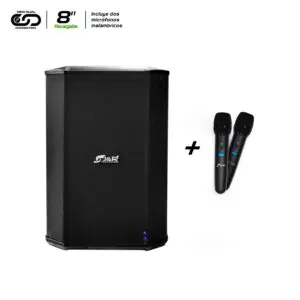 Alternative view of CABINA ACTIVA RECARGABLE BLUETOOTH J&R C1 PRO J5251 8″