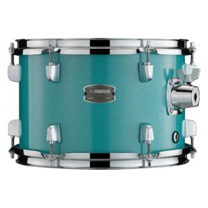 Alternative view of BATERIA ACUSTICA RYDEEN RDP2F5 1/2 COLOR TURQUOISE GLITTER + CAJA 2 + PEDAL (SIN PLATILLO, SIN SILLA)