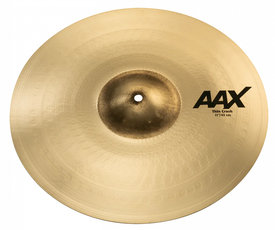 PLATILLO SABIAN AAX 17" THIN CRASH BRILLANTE