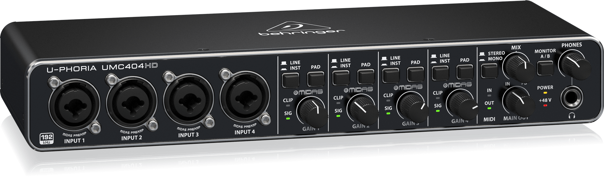 INTERFAZ BEHRINGER UMC404HD - Imagen 2