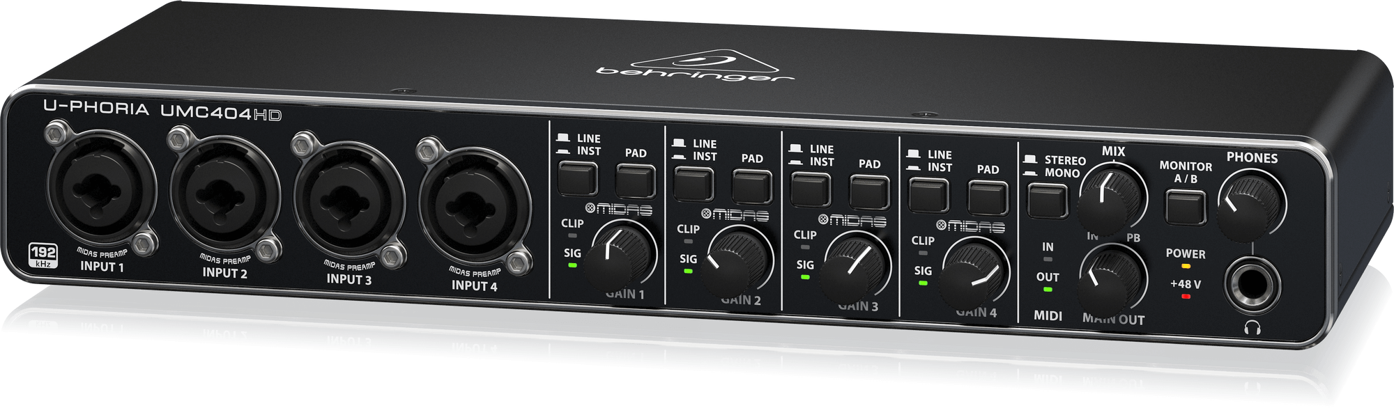 INTERFAZ BEHRINGER UMC404HD - Imagen 4