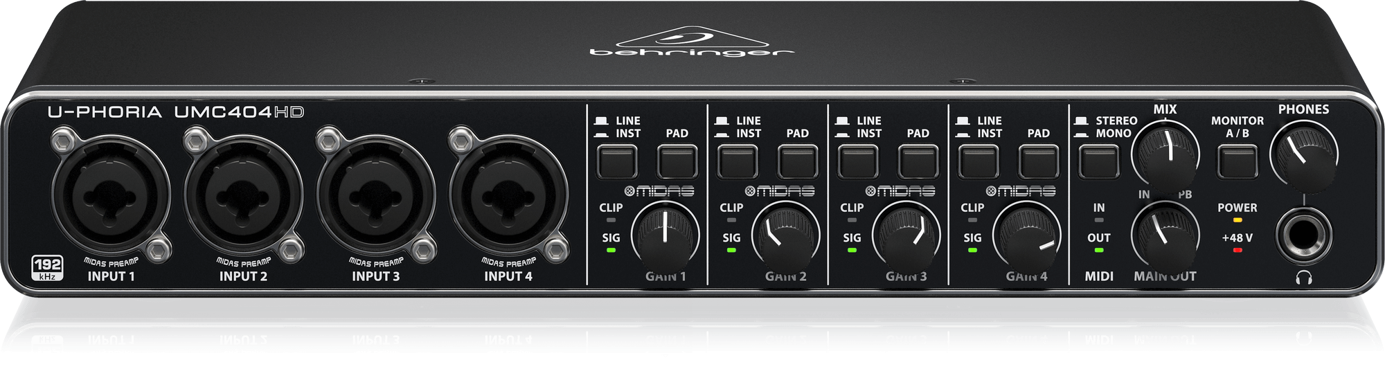 INTERFAZ BEHRINGER UMC404HD - Imagen 3