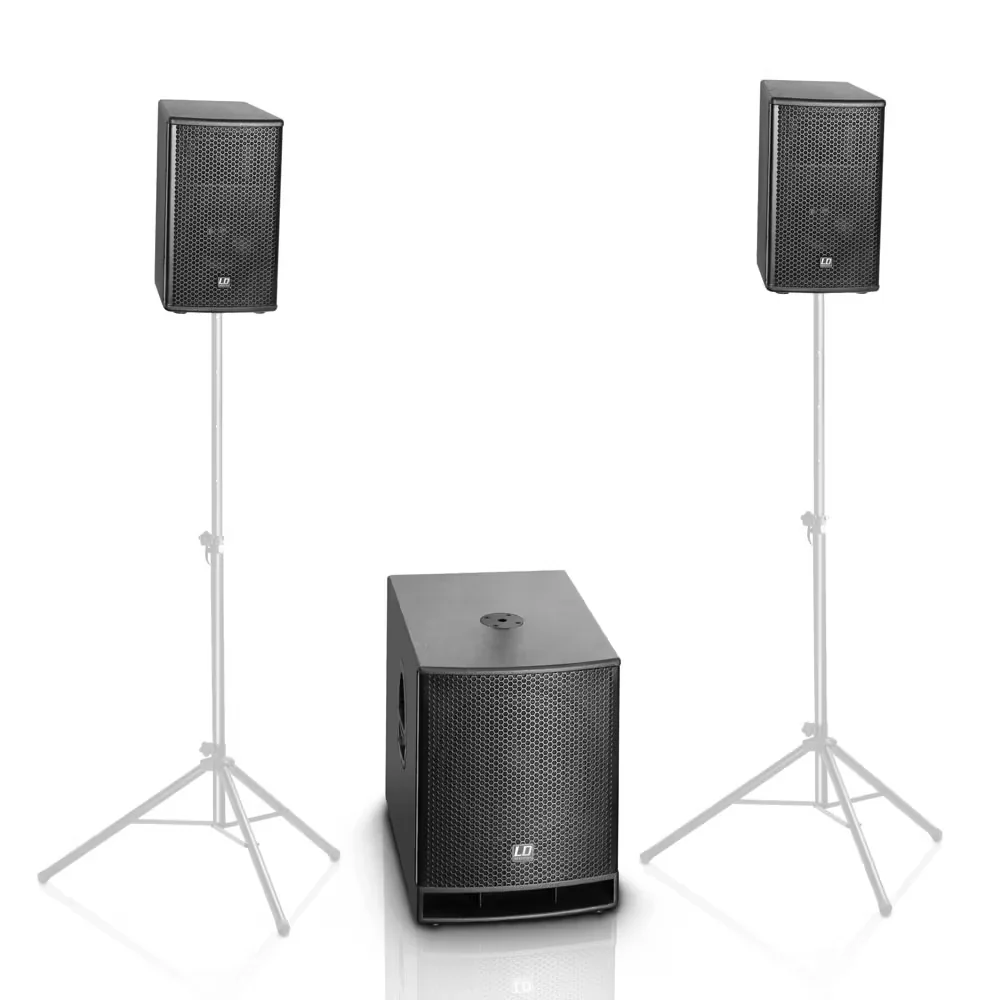 SISTEMA 2.1 ACTIVO LD SYSTEMS DAVE 15 G3 US CON SUBWOOFER DE 15" Y DOS CABINAS DE 8" - Imagen 11