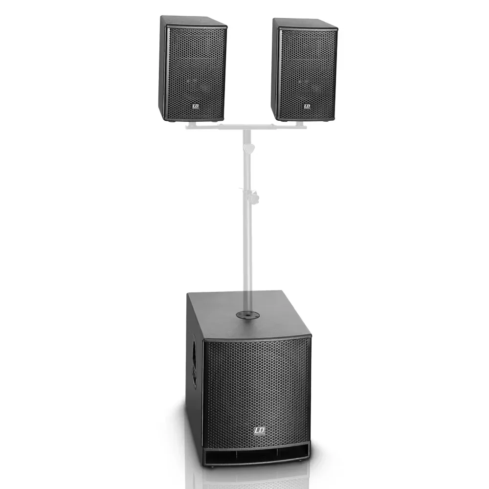 SISTEMA 2.1 ACTIVO LD SYSTEMS DAVE 15 G3 US CON SUBWOOFER DE 15" Y DOS CABINAS DE 8" - Imagen 10
