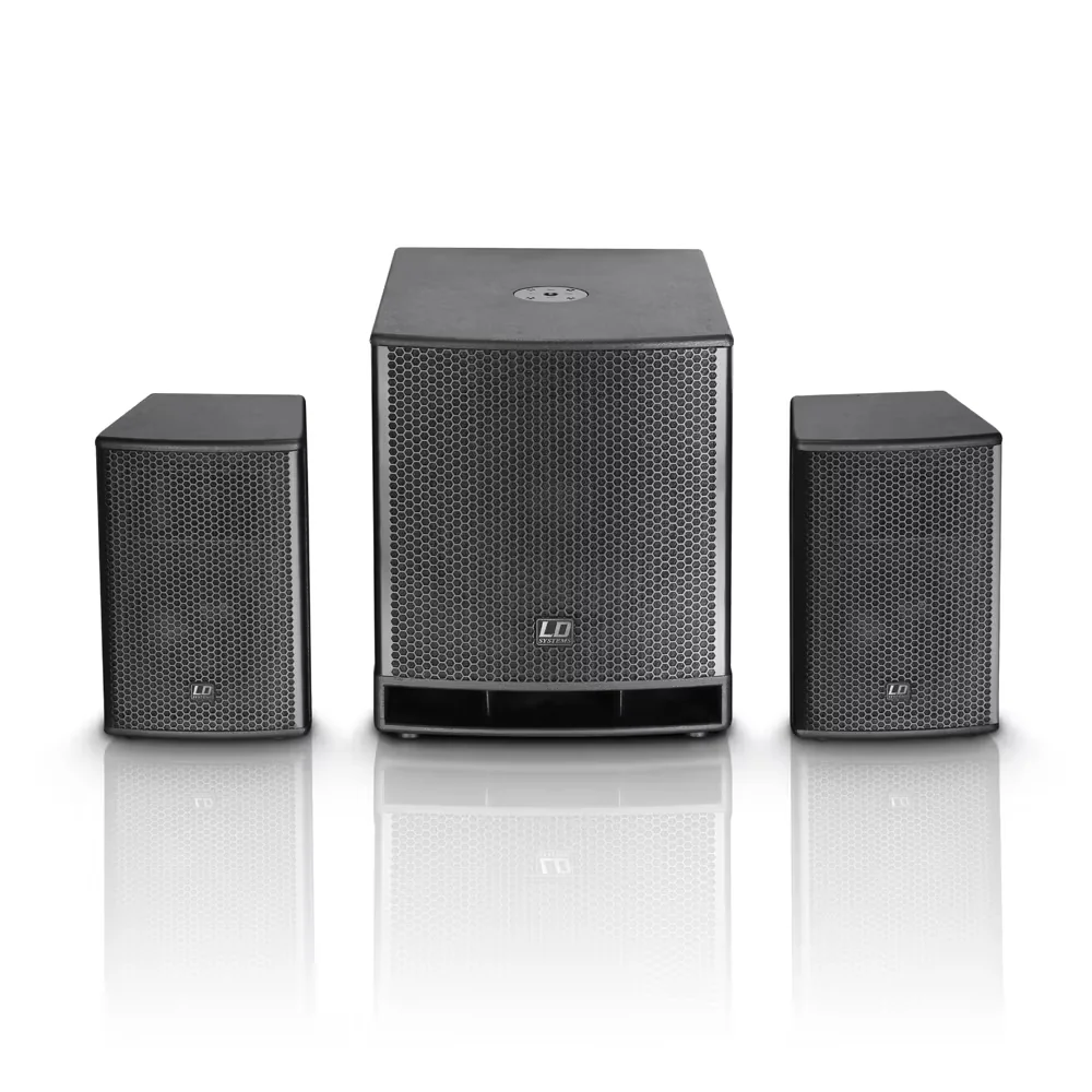SISTEMA 2.1 ACTIVO LD SYSTEMS DAVE 15 G3 US CON SUBWOOFER DE 15" Y DOS CABINAS DE 8" - Imagen 5