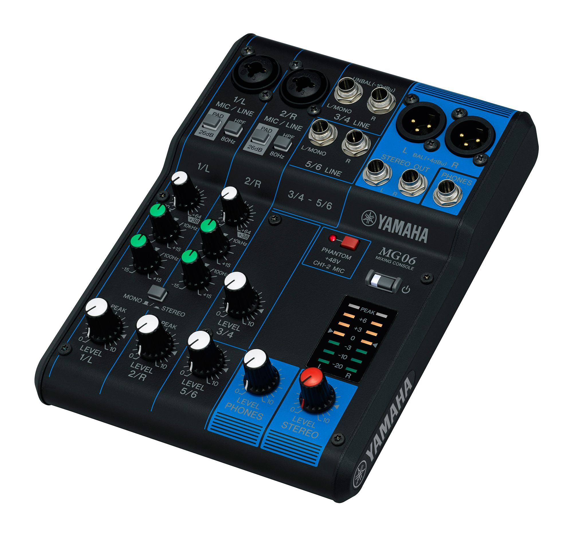 MEZCLADOR ANÁLOGA YAMAHA MG06 - Imagen 3