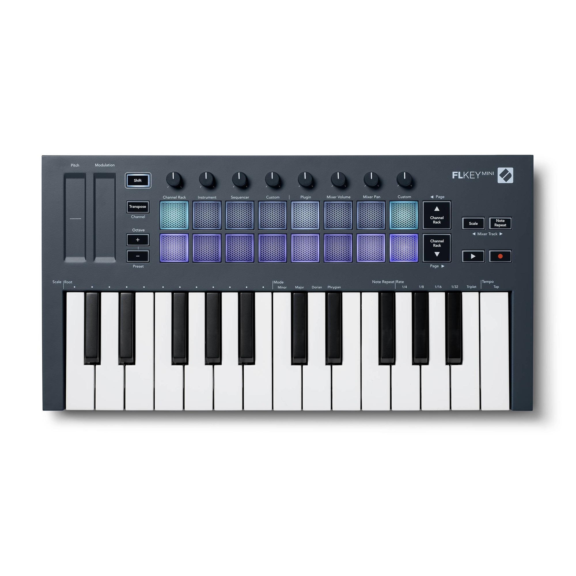 CONTROLADOR DE TECLADO MIDI NOVATION FLKEY MINI - Imagen 3