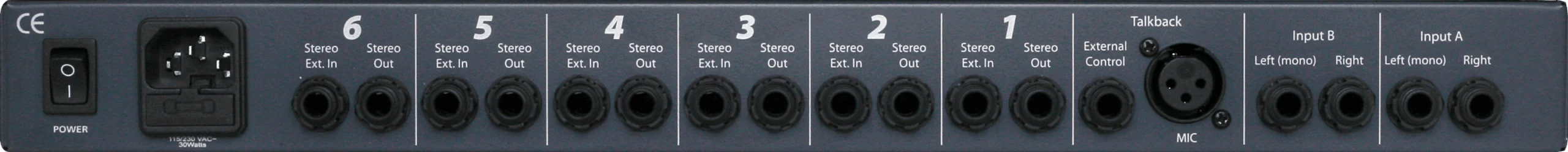 DISTRIBUIDOR DE AUDIFONOS DE 6 CANALES PRESONUS HP60 - Imagen 4