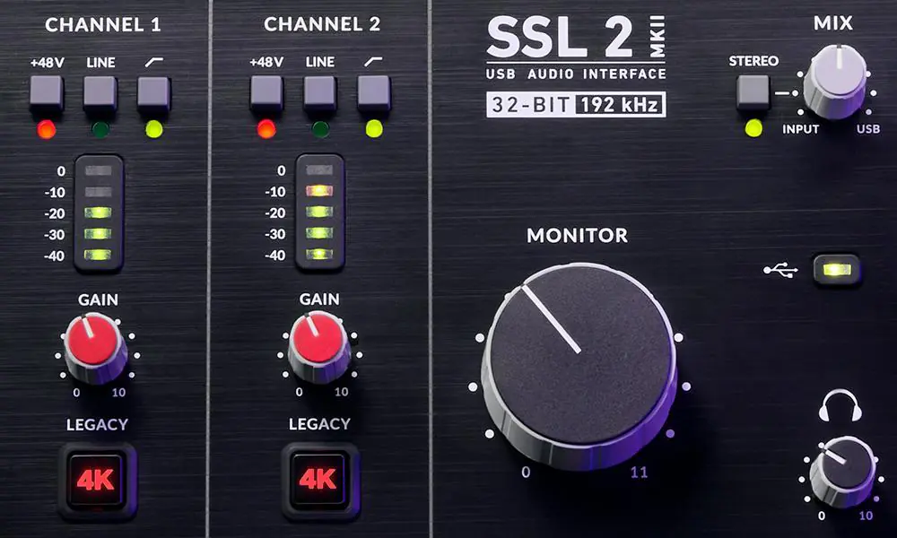 SOLID STATE LOGIC SSL 2 MKII USB AUDIO INTERFACE 2 SALIDAS - Imagen 10