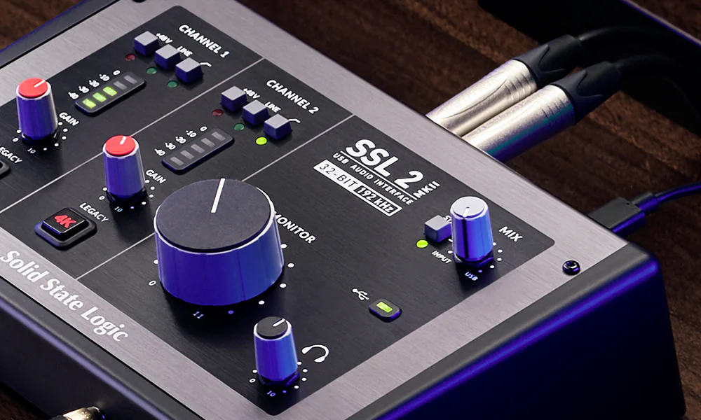 SOLID STATE LOGIC SSL 2 MKII USB AUDIO INTERFACE 2 SALIDAS - Imagen 3