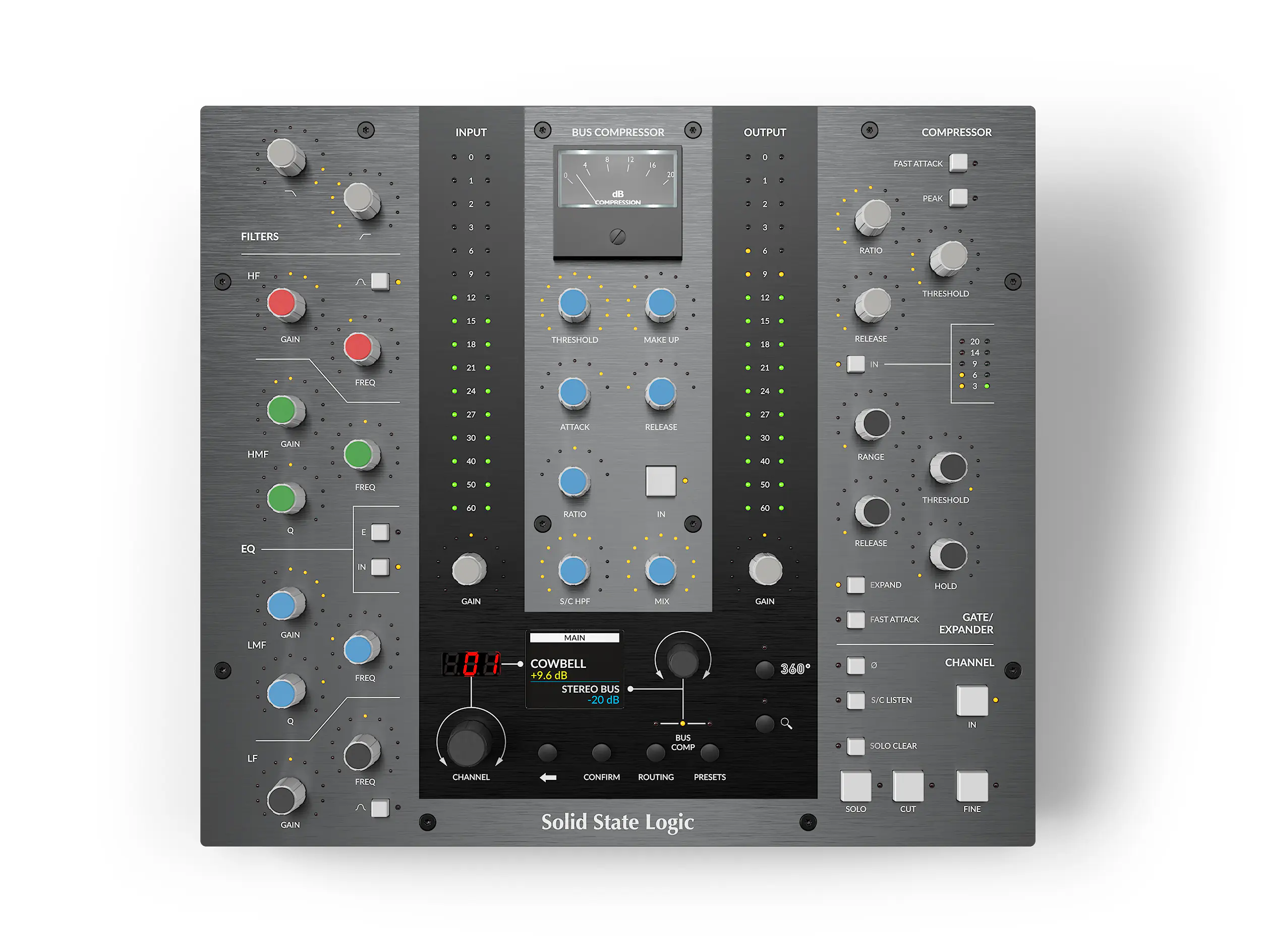 SOLID STATE LOGIC UC1 CONTROLADOR DE PLUGINS DE HARDWARE - Imagen 2