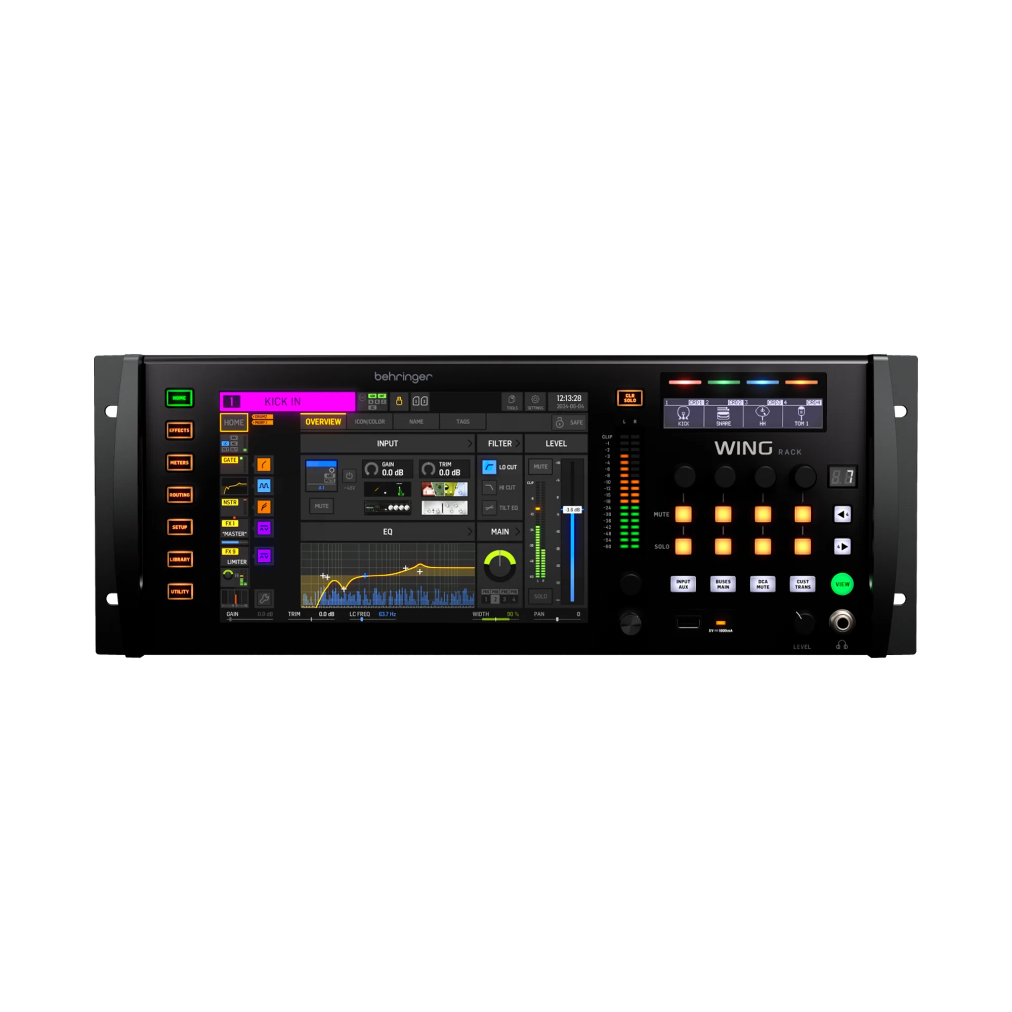 CONSOLA DIGITAL BEHRINGER WING 48 RACK - Imagen 2