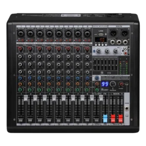 CONSOLA MEZCLADORA MIXER DE 10 CANALES CON EFECTOS AURORA V10