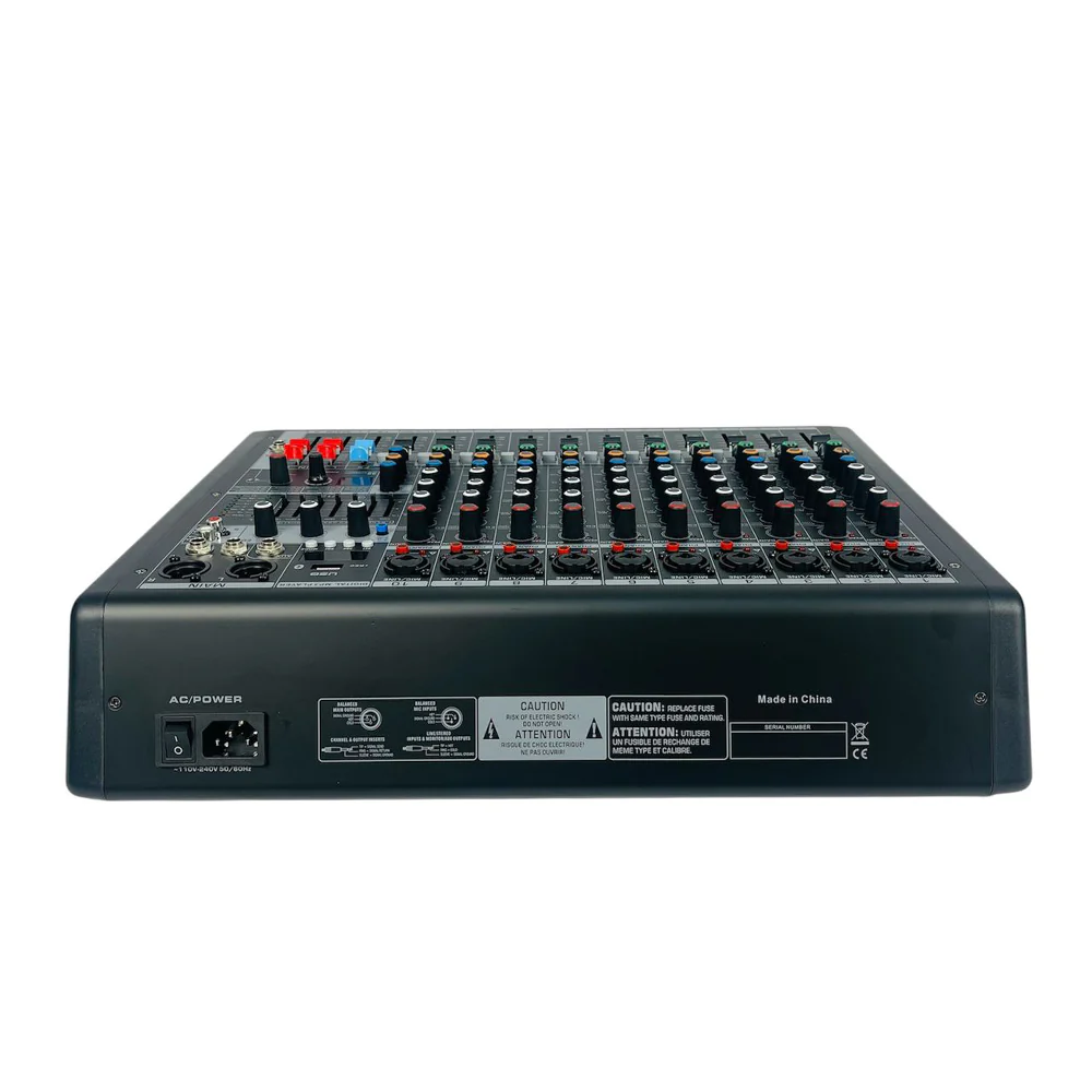 CONSOLA MEZCLADORA MIXER - 12 CANALES CON EFECTOS AURORA V12 - Imagen 3