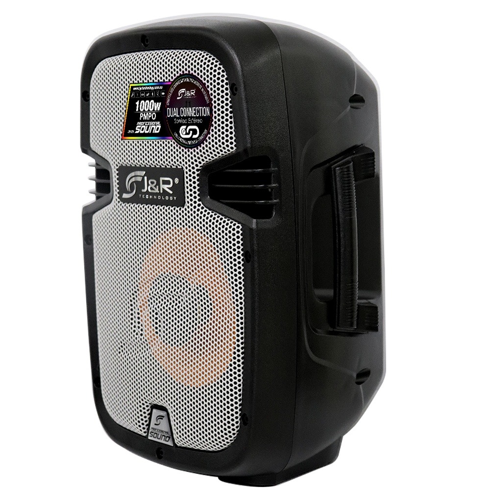 CABINA ACTIVA RECARGABLE BLUETOOTH J&R J5159 8" - Imagen 4