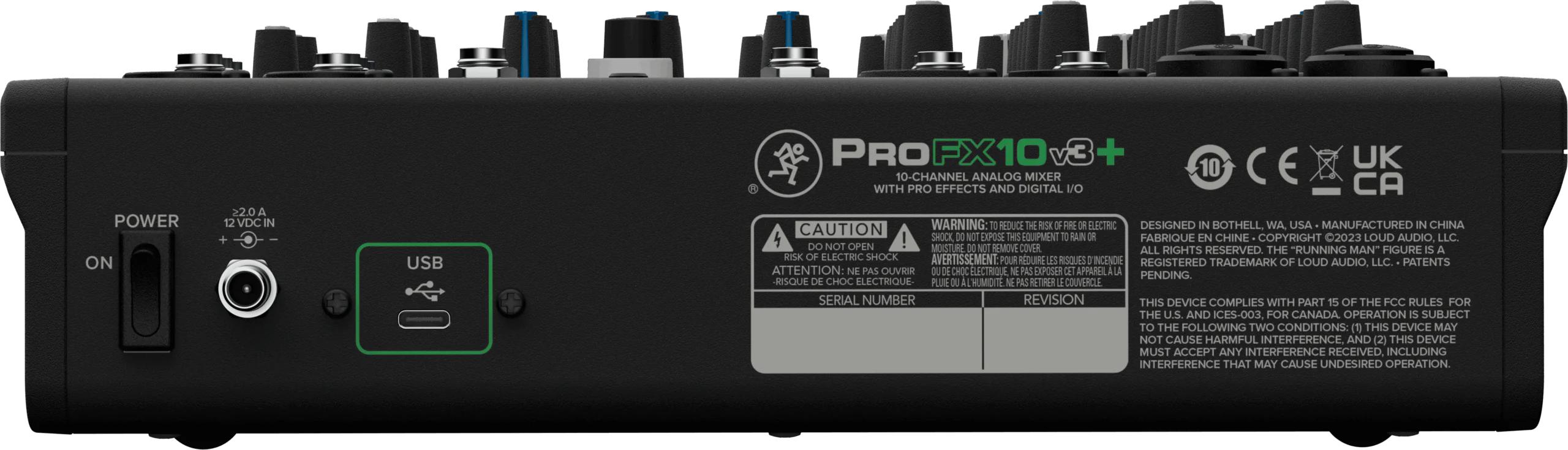 MACKIE PROFX10V3+ CONSOLA ANÁLOGA - Imagen 4