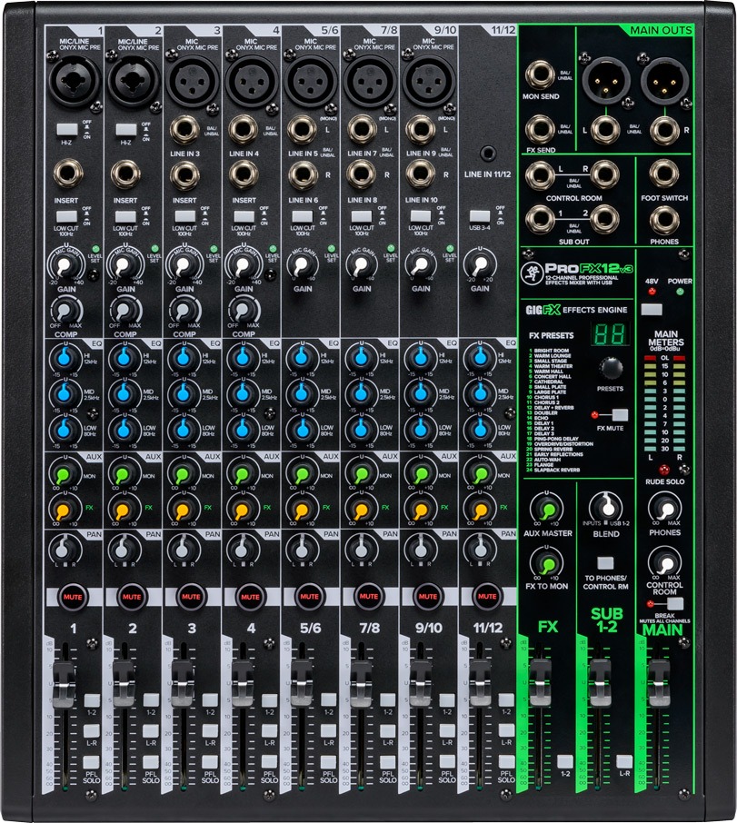 MACKIE PROFX12V3 CONSOLA ANÁLOGA