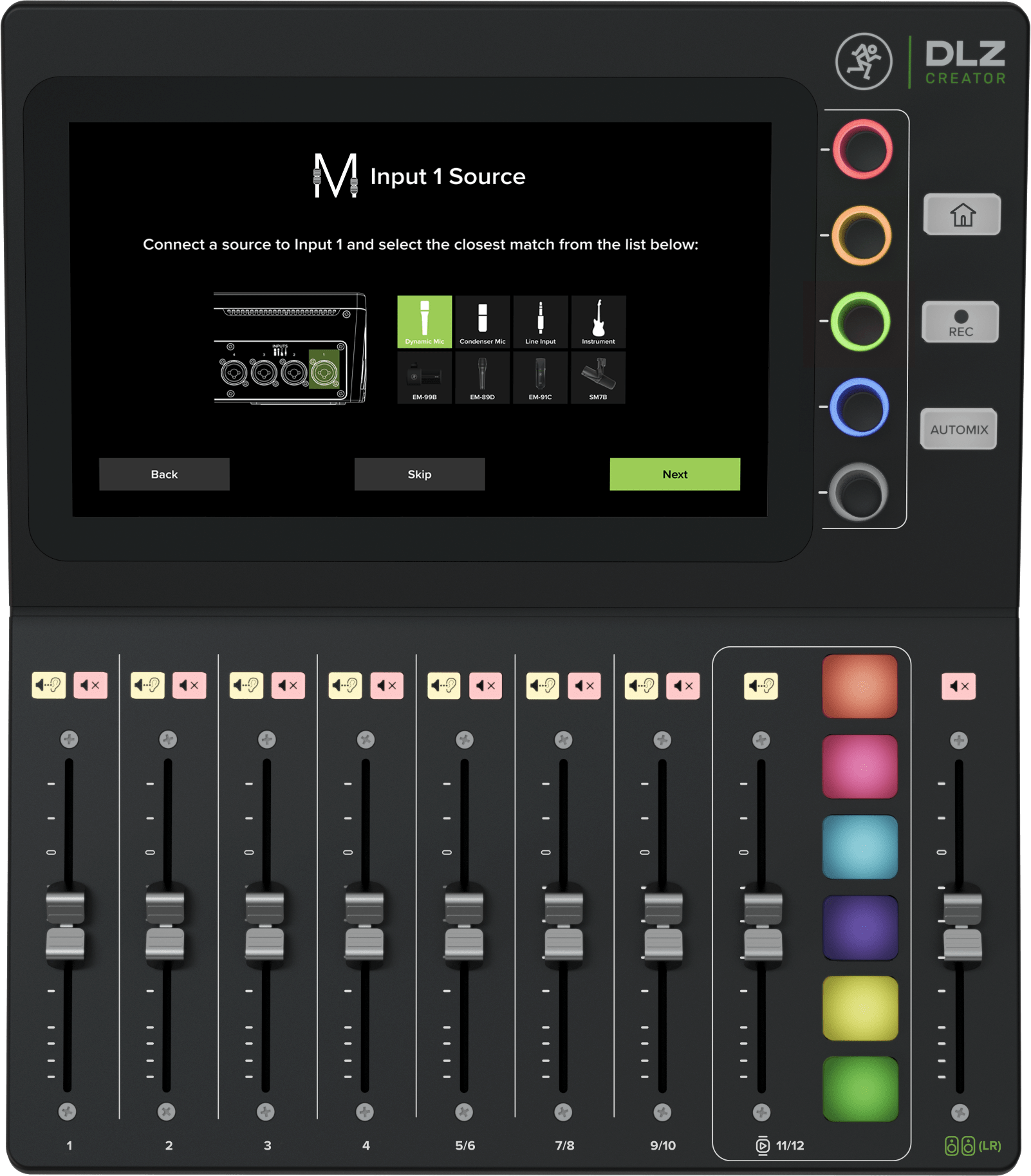 MACKIE DLZ CREATOR MEZCLADOR DIGITAL PARA PODCASTING - Imagen 2