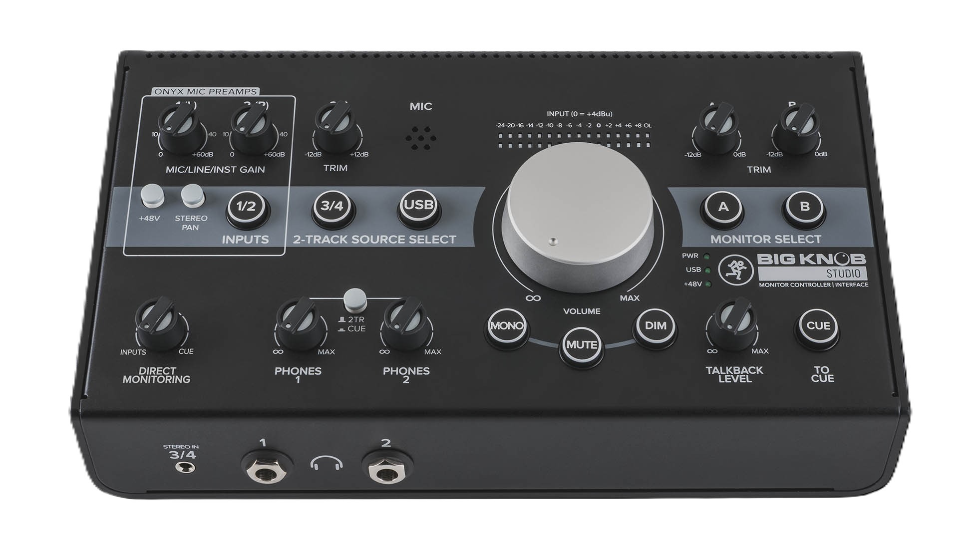 MACKIE BIG KNOB STUDIO CONTROLADOR DE MONITORES E INTERFACE DE AUDIO - Imagen 3