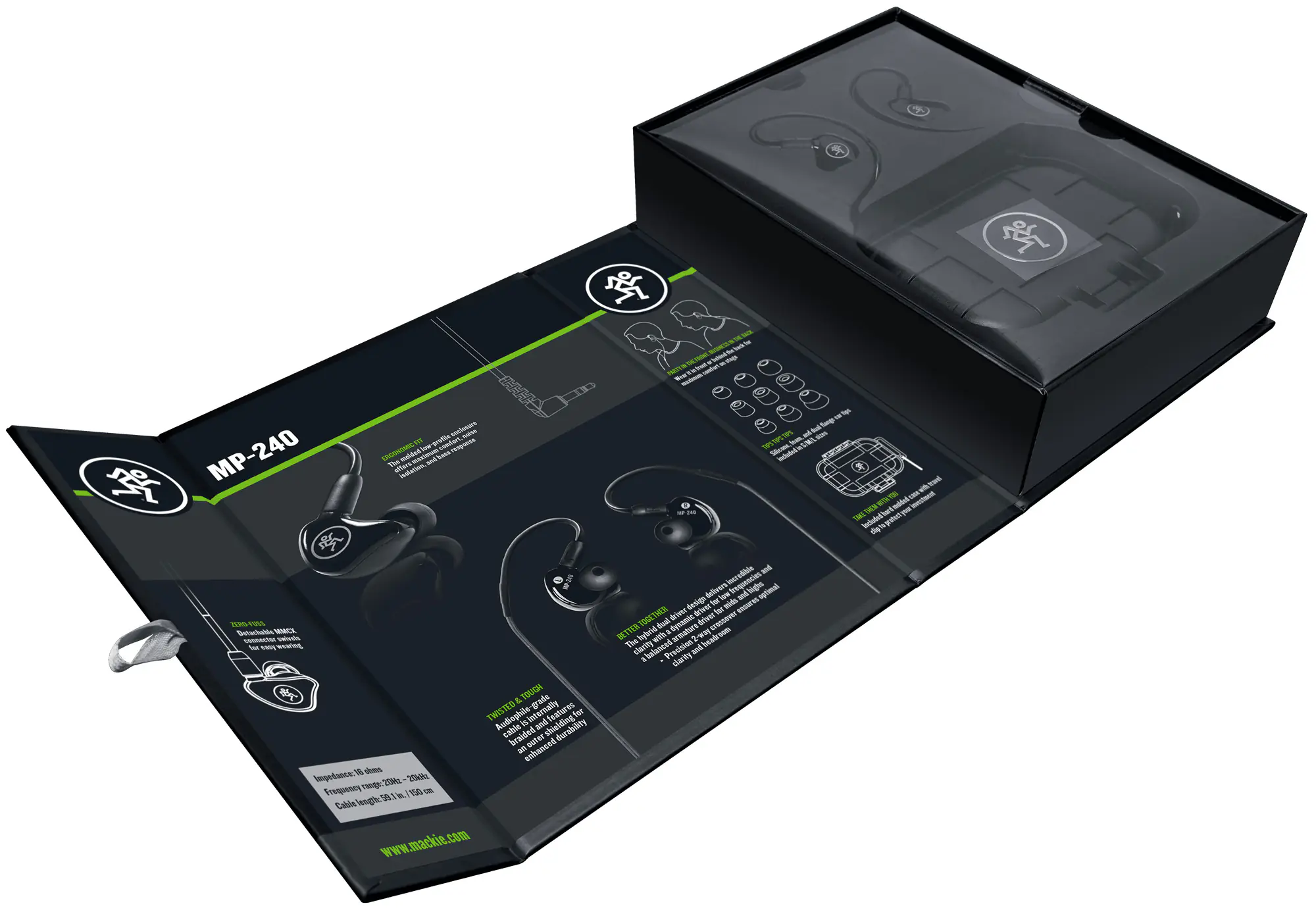 MACKIE MP-240 MONITORES IN EARS PROFESIONALES - Imagen 4