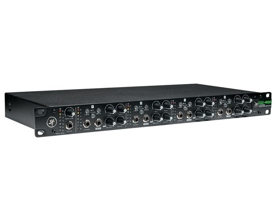 MACKIE HM-400 DISTRIBUIDOR DE AUDÍFONOS DE 4 CANALES