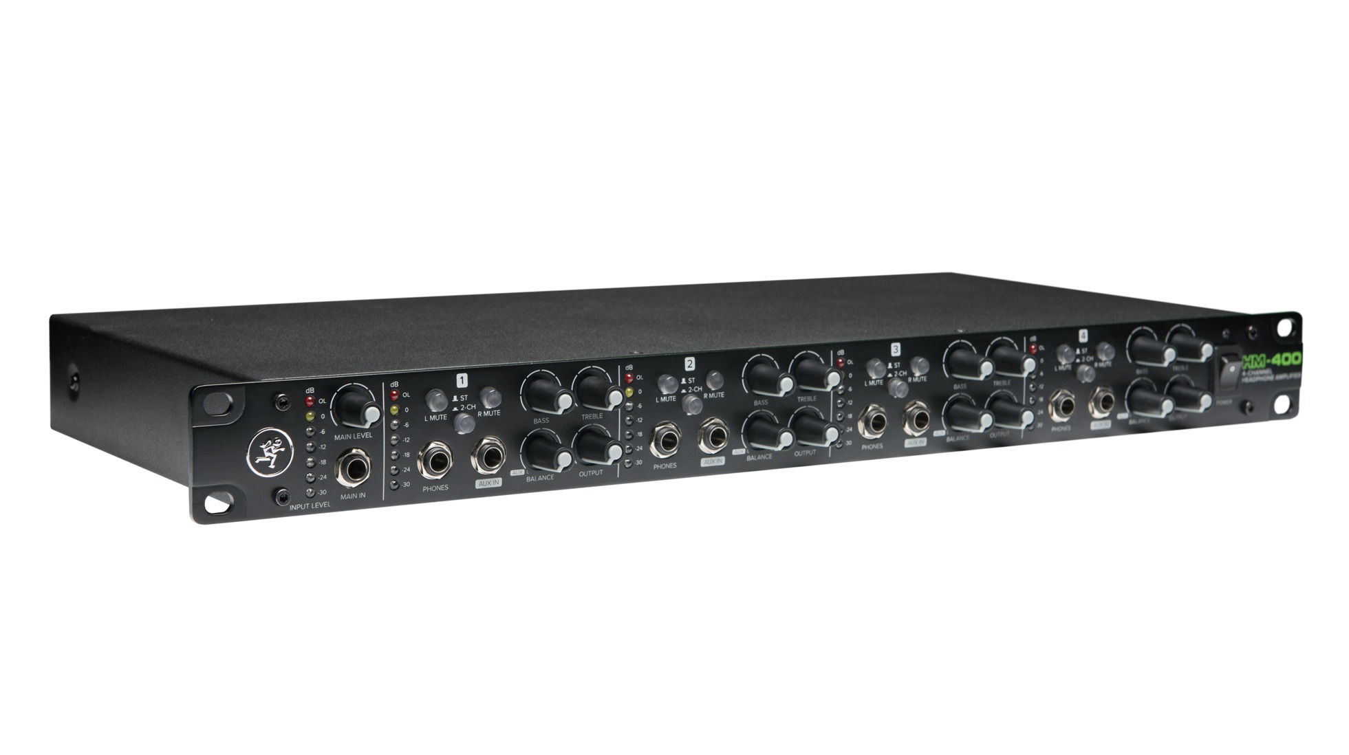 MACKIE HM-400 DISTRIBUIDOR DE AUDÍFONOS DE 4 CANALES - Imagen 4