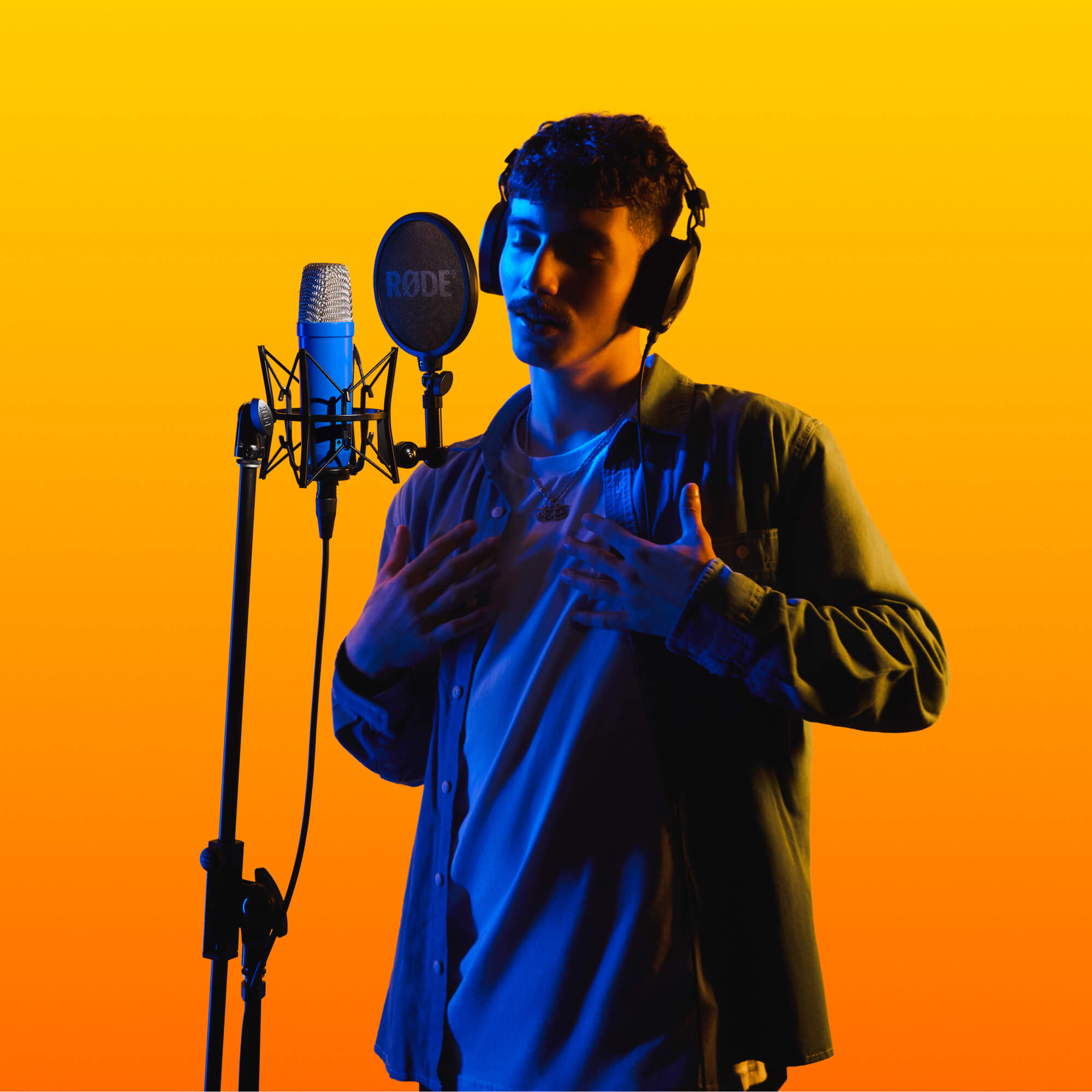 RØDE NT1 SIGNATURE COBALT MICRÓFONO DE CONDENSADOR DIAFRAGMA GRANDE - Imagen 2